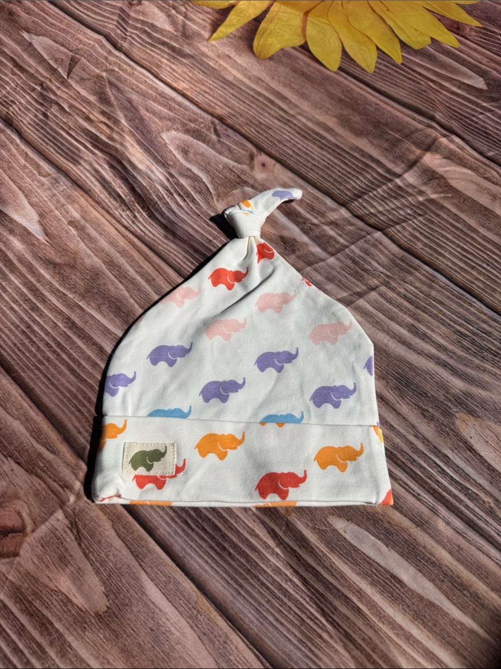 Multicolor Elephant Knot Baby Hat - Kids Accessories